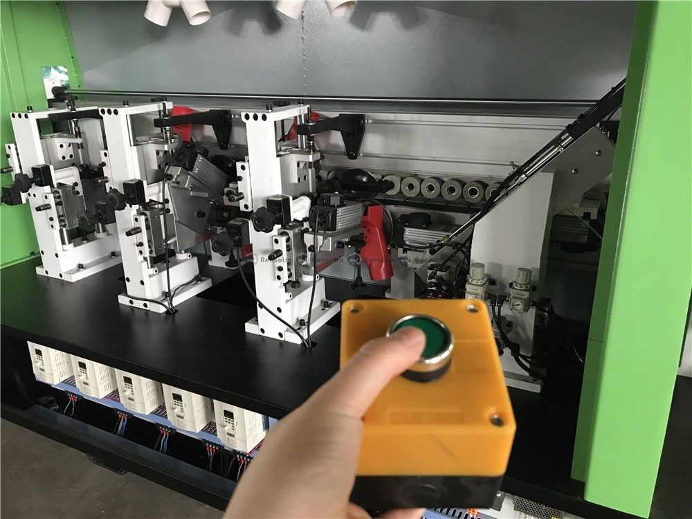 Automatic Woodworking Corner Rounding Edge Banding Machine with 0.4-3mm Edge Thickness