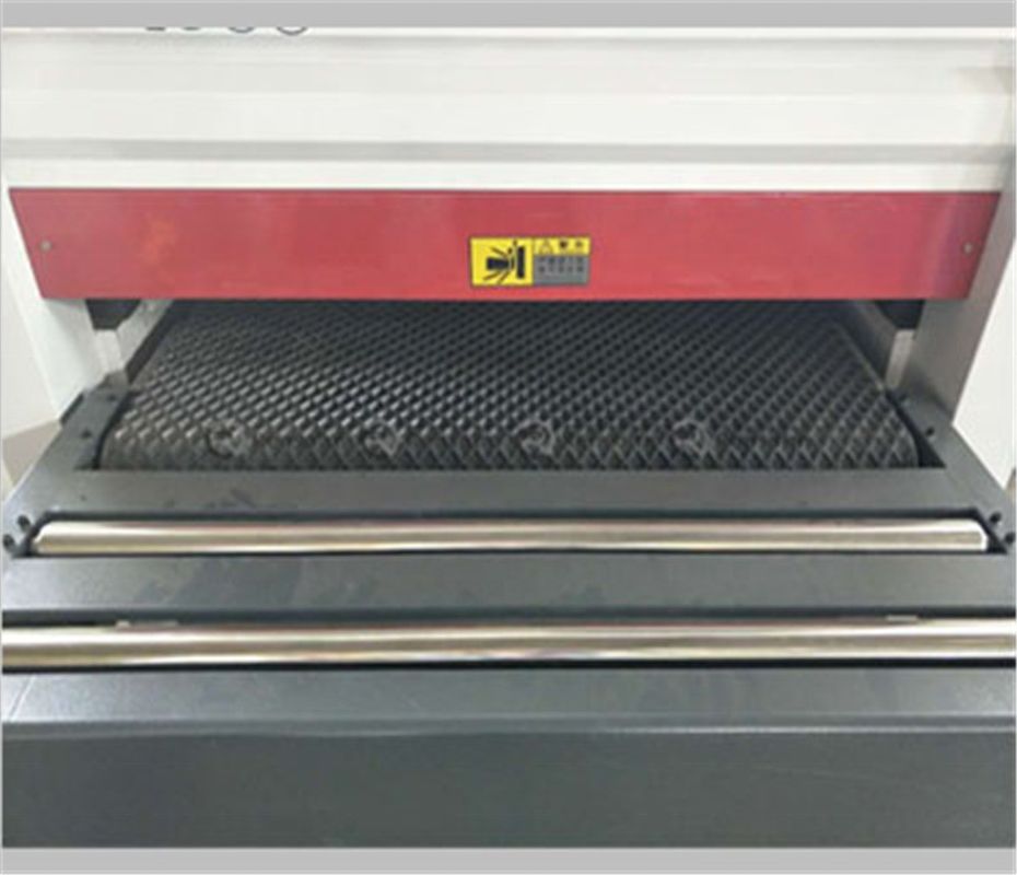 1000W Wide Belt Parts Deburring Polish Machine Sander for Metal 2200*900*1250mm Dimensions