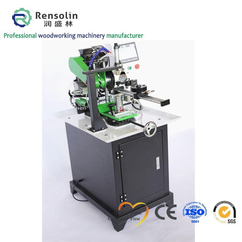 Full Automatic Woodworking Machine 1.1KW Circular Saw Sharpening Machine For Plant Knife Grinder