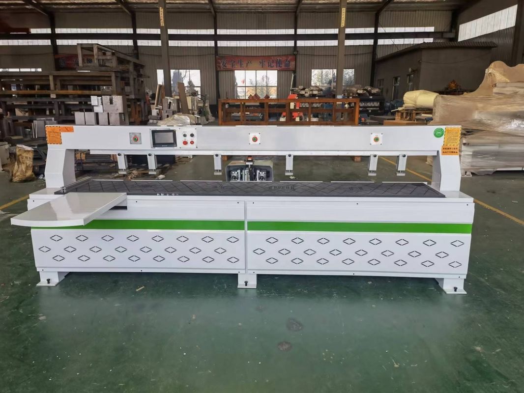 Laser Side Line Boring Machine Woodworking Automatic CNC For Wood Cabinet Panel