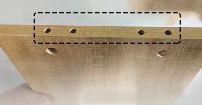 Laser Side Line Boring Machine Woodworking Automatic CNC For Wood Cabinet Panel