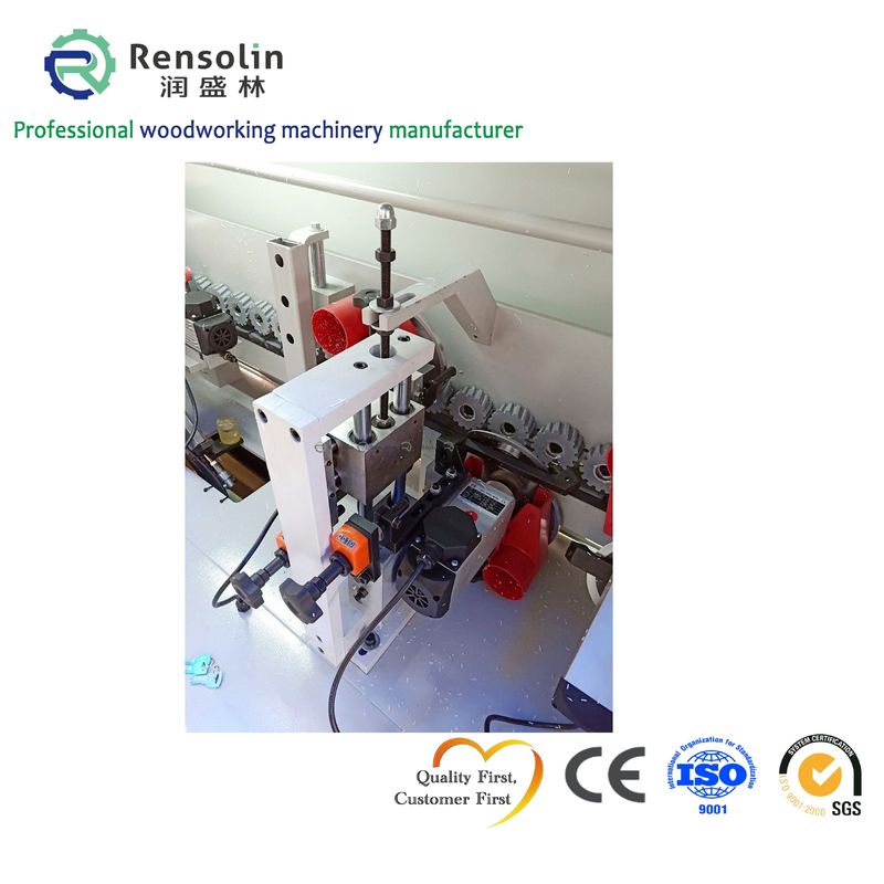 Full Automatic Edge Bander Trimmer Pvc Lipping Wood Banding Machine For Building Material