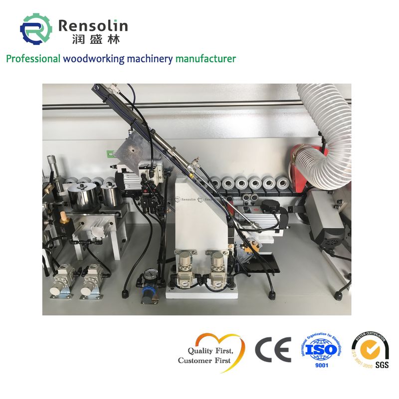 Full Automatic Edge Bander Trimmer Pvc Lipping Wood Banding Machine For Building Material