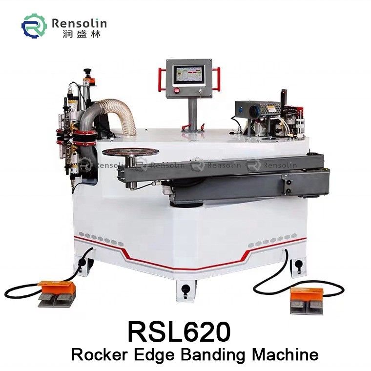 Wood Pvc Edge Trimmer Machine 20cm/S Automatic Bander Machine For Curved Edges