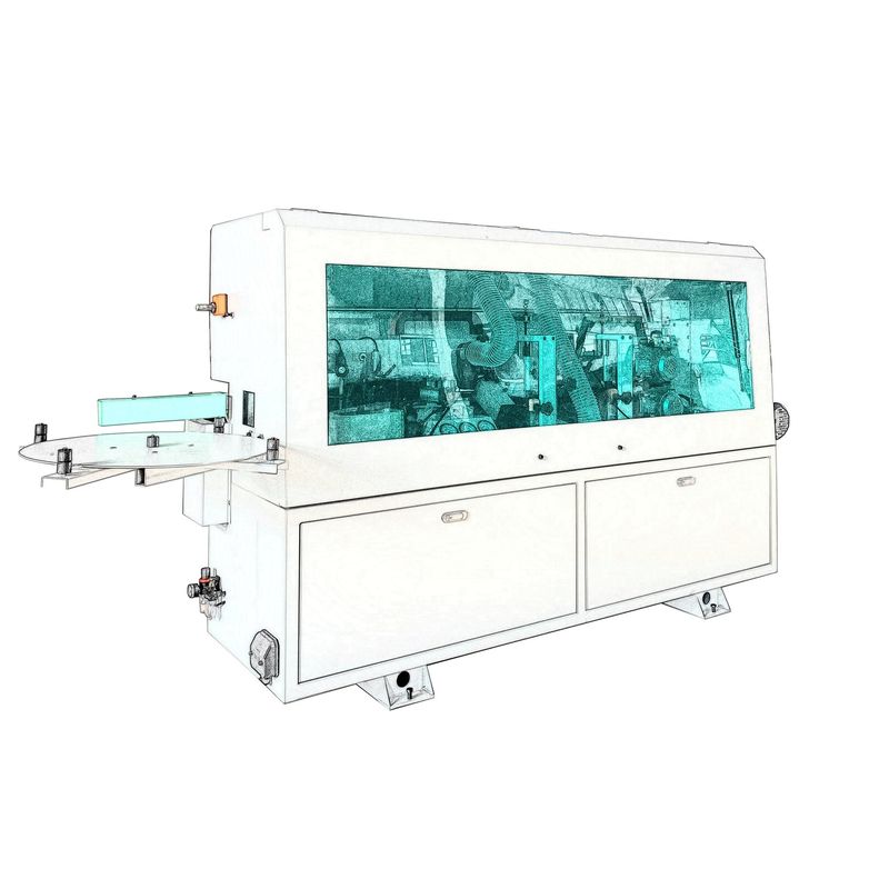 10mm - 60mm Edge Banding Machine  Woodworking PVC Edge Bander Machine For Furniture
