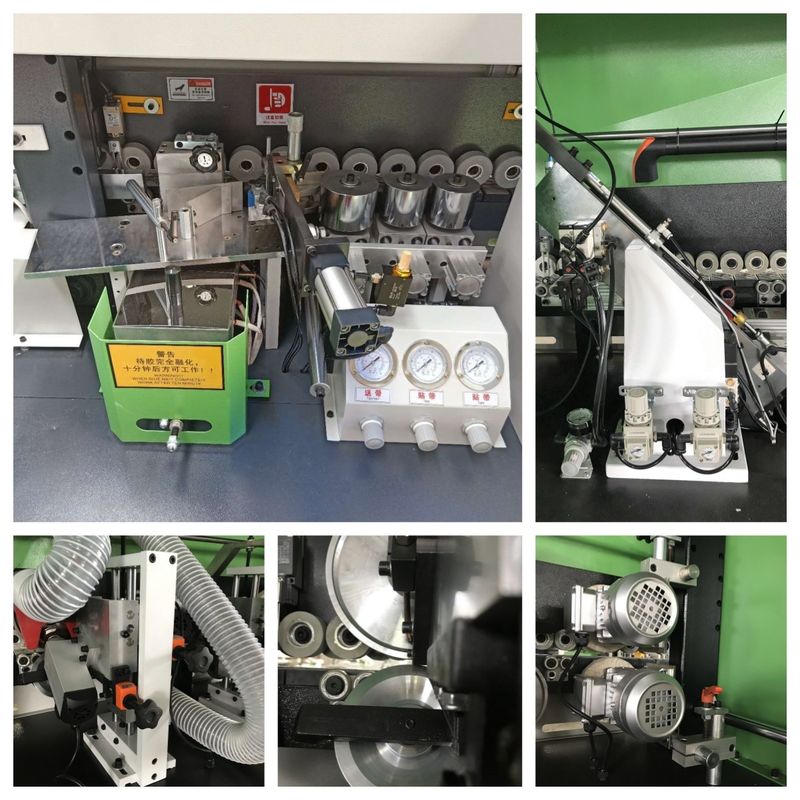 Wood Based Panels Edge Banding Machine 12 - 20m/Min Plywood Furniture Melamine Edge Bander