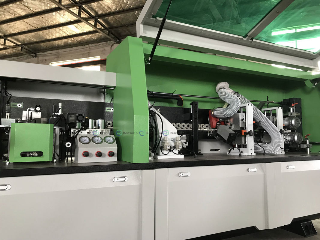 Wood Based Panels Edge Banding Machine 12 - 20m/Min Plywood Furniture Melamine Edge Bander