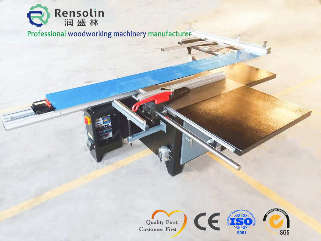 sliding table panel saw offering scoring spindle diameter 20mm suitable for detailed woodworking and accurate panel sizing