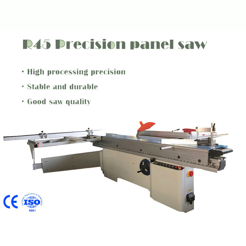 380v Precision Sliding Table Saw Wood Board Cutter Machine For Woodworking Shop