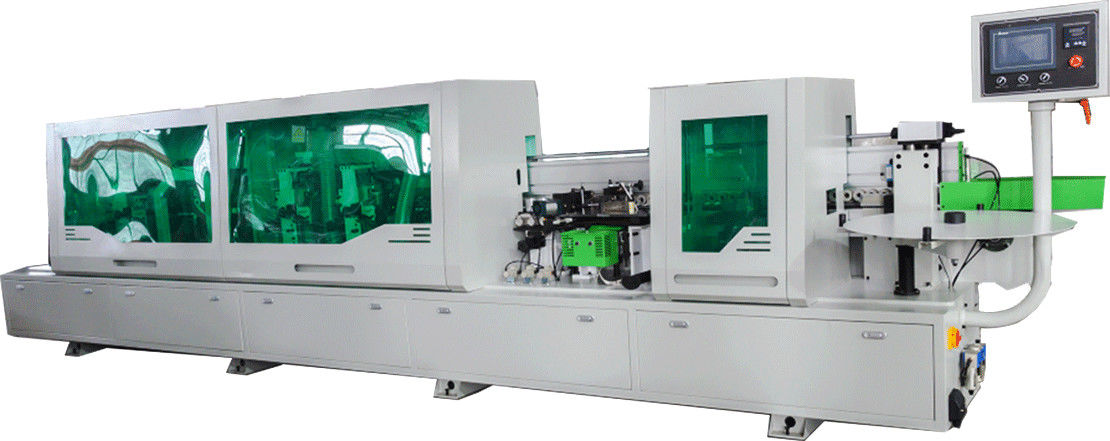 Woodworking Furniture Cabinet Melamine Plywood Pvc Wood Board Automatic Pre-milling Edge Banding Machine