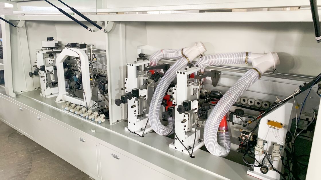 Precision Wood Board Pvc Full Automatic Woodworking Wood Furniture PVC Trimming Edge Banding Machine