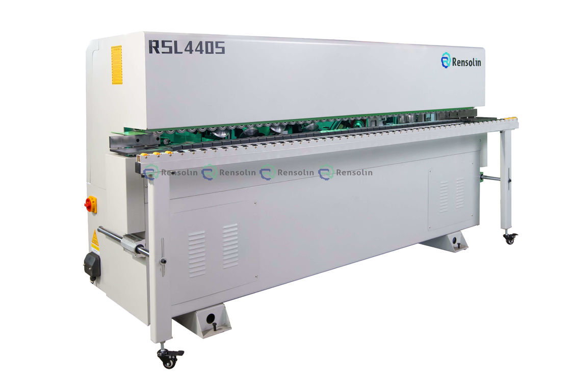 Based Panels Furniture Automatic Edge Banding Machine With Trimmer For Chipboard MDF Wood