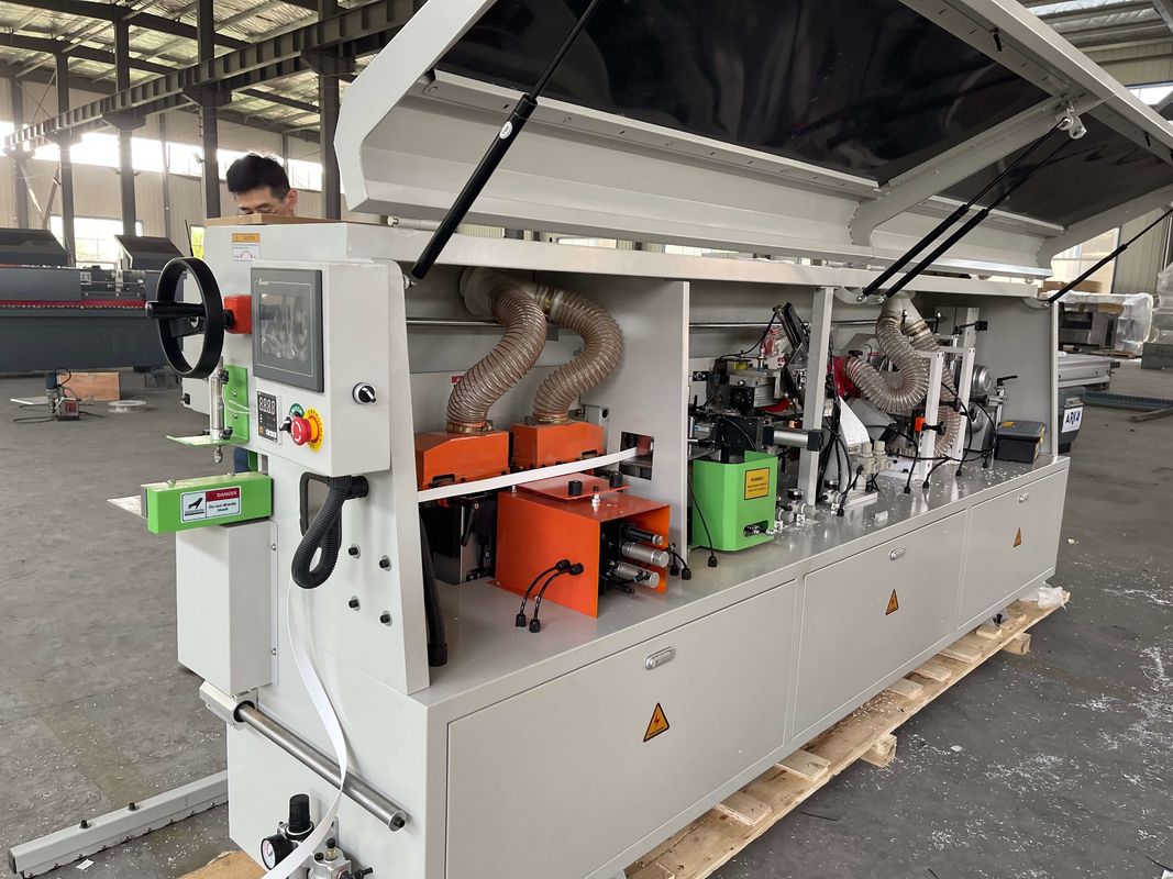 10-60mm Panel Thickness Pvc Mdf Edge Banding Machine  For Panel Width 50mm Manufacturing