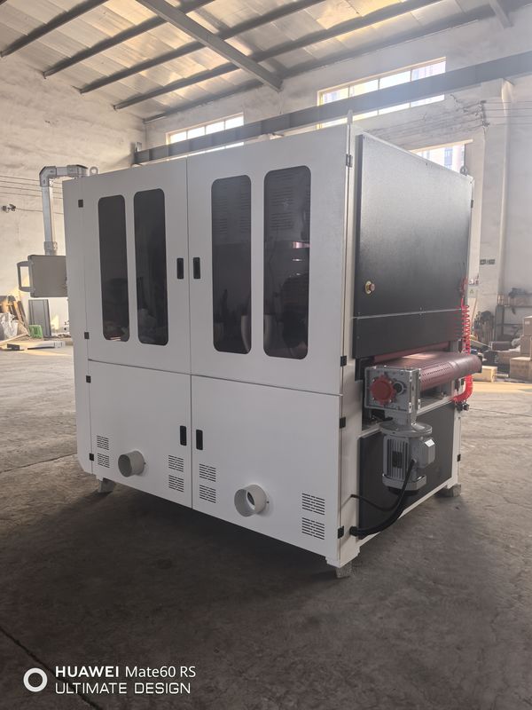 High Speed Automatic Metalworking Belt Sander For Floors Sheet Metal For Aluminum