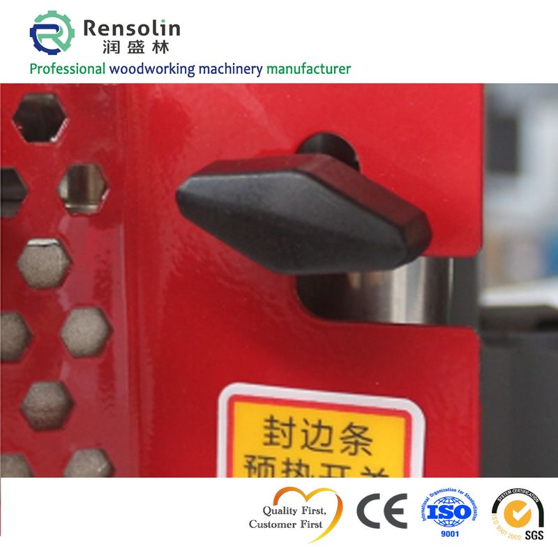 Wood Pvc Edge Trimmer Machine 20cm/S Automatic Bander Machine For Curved Edges
